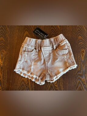 Little Bipsy Toddler Khaki Denim Shorts - NWT